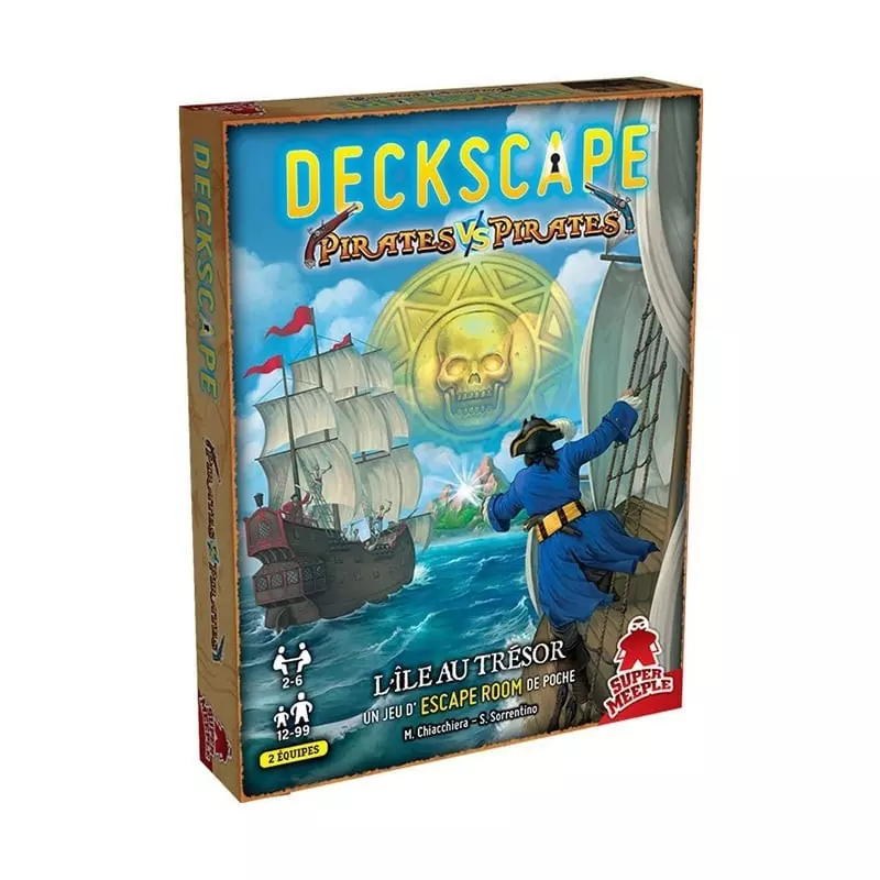 Deckscape : Equipage contre Equipage - L'ile des Pirates 