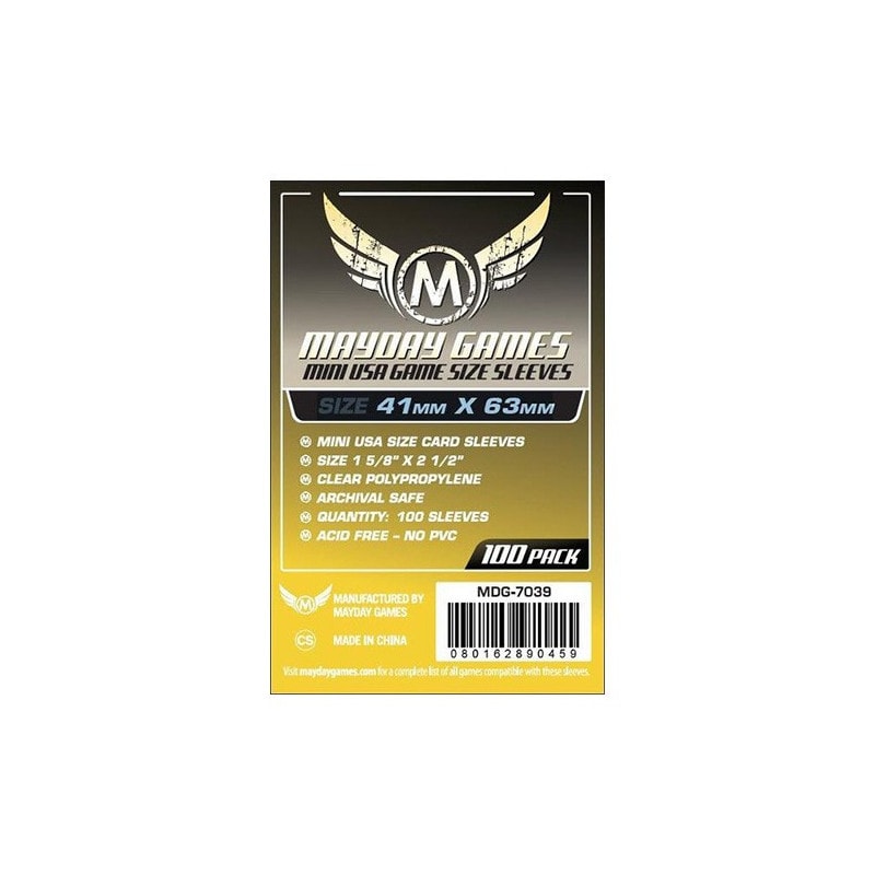Sleeves Mini USA - 41x63mm (100) 
