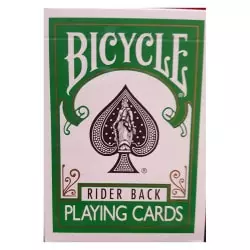 Cartes Bicycle Dos vert 