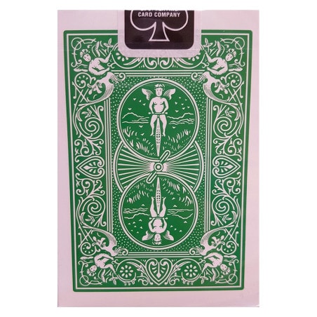 Cartes Bicycle Dos vert 
